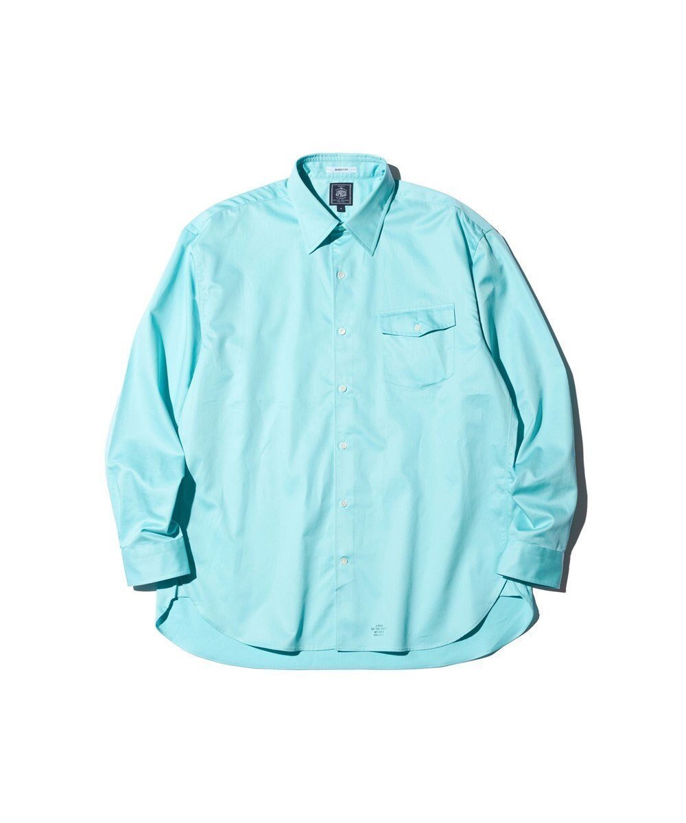 【ジェイ プレス/J.PRESS / MEN】の【J.PRESS ORIGINALS】Finx Cotton Twill Baggy Fit Shirt インテリア・キッズ・メンズ・レディースファッション・服の通販 founy(ファニー) 　ファッション　Fashion　メンズファッション　MEN　トップス・カットソー　Tops/Tshirt/Men　シャツ　Shirts　クラシカル　Classical　シルク　Silk　フラップ　Flap　ポケット　Pocket　リラックス　Relax　A/W・秋冬　Aw・Autumn/Winter・Fw・Fall-Winter　S/S・春夏　Ss・Spring/Summer　夏　Summer　エレガント 上品　Elegant　グリーン系|ID: prp329100004546668 ipo3291000000032125755