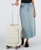 【エースバッグズアンドラゲッジ/ACE BAGS & LUGGAGE】のACE フレットボード フロントオープン スーツケース 機内持ち込み 29L 05431 エース アイボリー|ID: prp329100004546680 ipo3291000000032125901