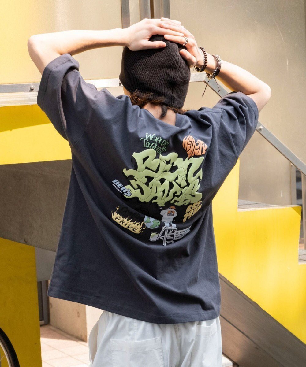【ウィゴー/WEGO / MEN】の別注BENDAVISIプランプロゴT(SS) インテリア・キッズ・メンズ・レディースファッション・服の通販 founy(ファニー) 　ファッション　Fashion　メンズファッション　MEN　トップス・カットソー　Tops/Tshirt/Men　シャツ　Shirts　春　Spring　カットソー　Cut And Sew　カーゴパンツ　Cargo Pants　グラフィック　Graphic　ショーツ　Shorts　ジーンズ　Jeans　スポーツ　Sports　スマホ　Smartphone　デニム　Denim　トレンド　Trend　パターン　Pattern　フロント　Front　プリント　Print　ベーシック　Basic　別注　Special Order　半袖　Short Sleeve　リラックス　Relax　ワンポイント　One Point　ワーク　Work　S/S・春夏　Ss・Spring/Summer　再入荷　Restock/Back In Stock/Re Arrival　おすすめ　Recommend　夏　Summer　スミクロ|ID: prp329100004546681 ipo3291000000032125915