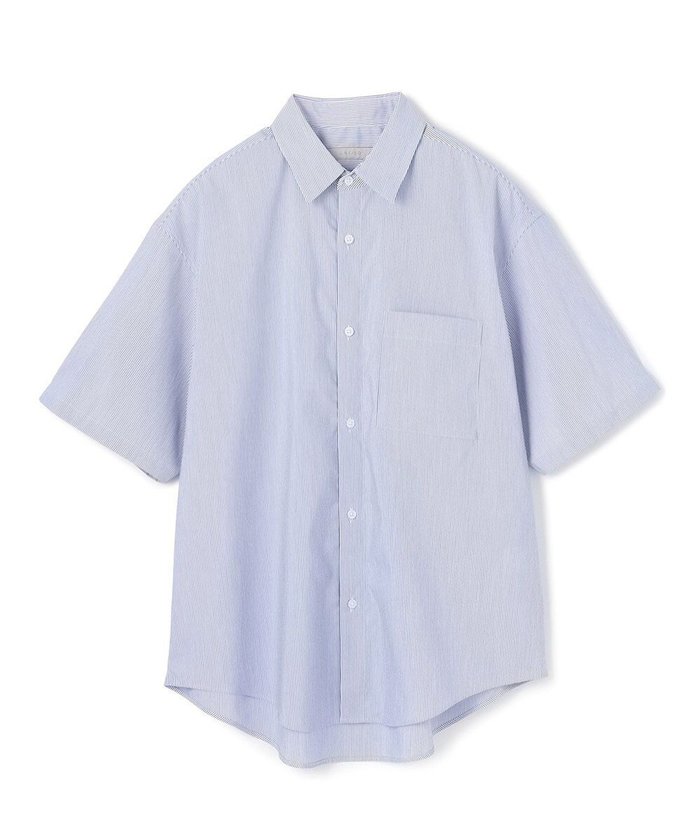 【アンフィーロ/UNFILO / MEN】のコットンライク 半袖シャツ インテリア・キッズ・メンズ・レディースファッション・服の通販 founy(ファニー) https://founy.com/ ファッション Fashion メンズファッション MEN トップス・カットソー Tops/Tshirt/Men シャツ Shirts ストレッチ Stretch トレンド Trend フォルム Form ブルゾン Blouson レギュラー Regular 半袖 Short Sleeve 夏 Summer 抗菌 Antibacterial 春 Spring S/S・春夏 Ss・Spring/Summer |ID: prp329100004546682 ipo3291000000032125916