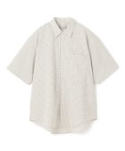 【アンフィーロ/UNFILO / MEN】のコットンライク 半袖シャツ ベージュチェック|ID: prp329100004546682 ipo3291000000032125918
