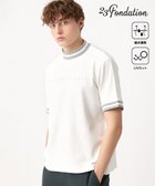 【23区 ゴルフ/23区GOLF / MEN】の【23Fondation】【吸水速乾/UVケア】ライトダンボール モックネック ホワイト系|ID: prp329100004546686 ipo3291000000032125945