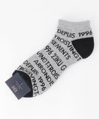 【23区 ゴルフ/23区GOLF / MEN】の【MEN】ロゴ総柄ハーフソックス ライトグレー系|ID: prp329100004546690 ipo3291000000032126084