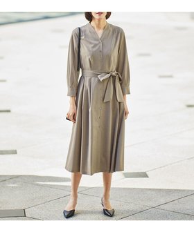 【自由区/JIYU-KU】の【接触冷感・UVカット・吸水速乾・洗える】ドライタッチファンクショナル ワンピース 人気、トレンドファッション・服の通販 founy(ファニー) ファッション Fashion レディースファッション Ladies' Fashion Online ワンピース Dress シャツワンピース Shirt Dresses おすすめ Recommend アクセサリー Accessories スリーブ Sleeve タンブラー Tumbler トレンド Trend 吸水 Water Absorption 夏 Summer 春 Spring S/S・春夏 Ss・Spring/Summer 洗える Washable ビジネス 仕事 通勤 Business |ID:prp329100004547166