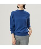 【ジェイ プレス/J.PRESS】の【洗える】CASHMERE BLEND スタンドカラー ニット ブルー系|ID: prp329100004547218 ipo3291000000033643435