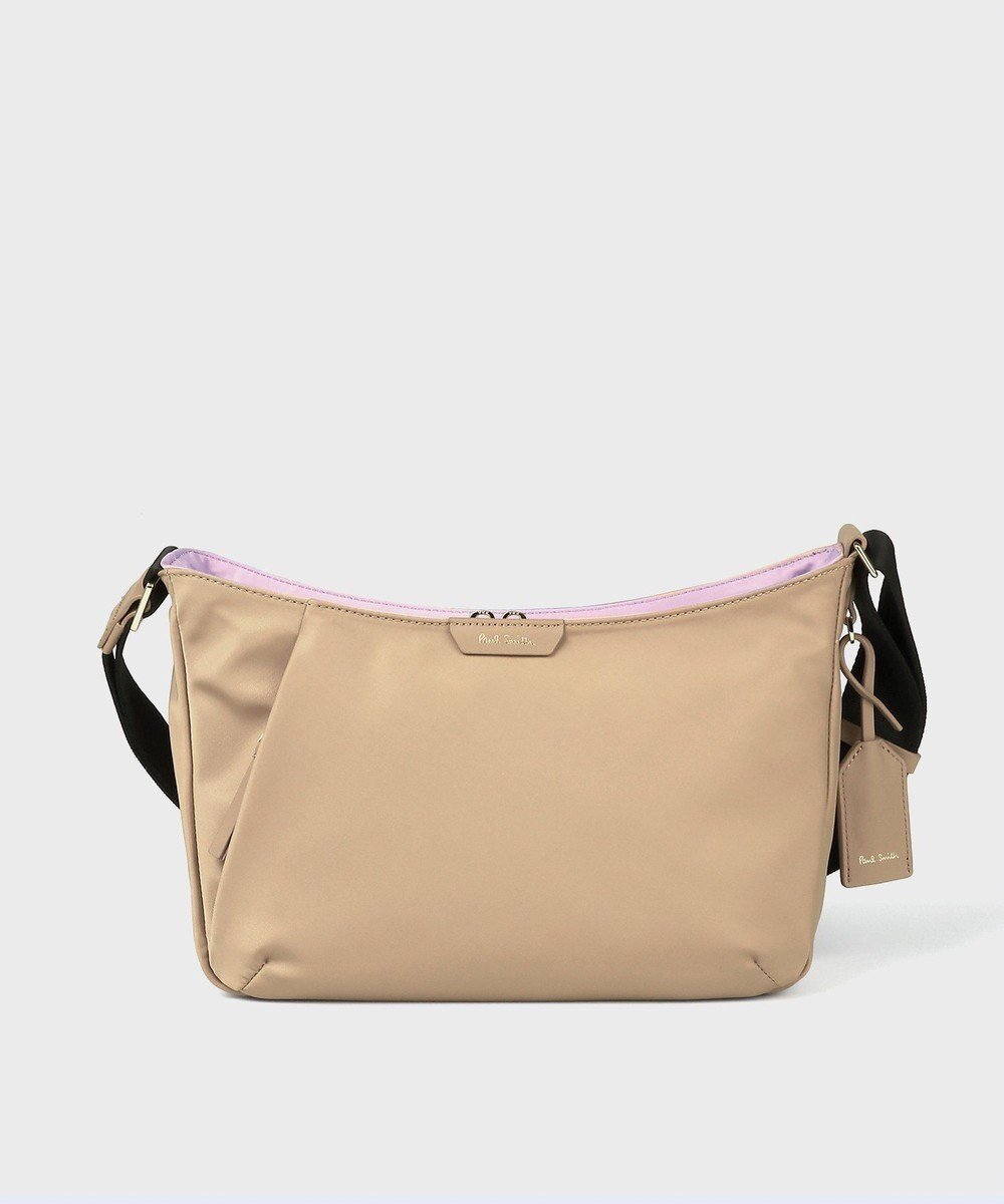 【ポール スミス/Paul Smith】のデイリー ショルダーバッグ インテリア・キッズ・メンズ・レディースファッション・服の通販 founy(ファニー) 　ファッション　Fashion　レディースファッション　Fashion for Women　バッグ　Bags　傘　Umbrella, Parasol　シンプル　Simple, Minimal　ライニング　Inner Lining, Inner Fabric, Lined　ビジネス 仕事 通勤　Business / Work / Commuting　ベージュ|ID: prp329100004547309 ipo3291000000033603847
