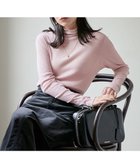 【23区/NIJYUSANKU】の【SLOW/一部店舗限定】新色追加!シアーリブロンTEE タートルネック カットソー ピンク系|ID: prp329100004547320 ipo3291000000032653357