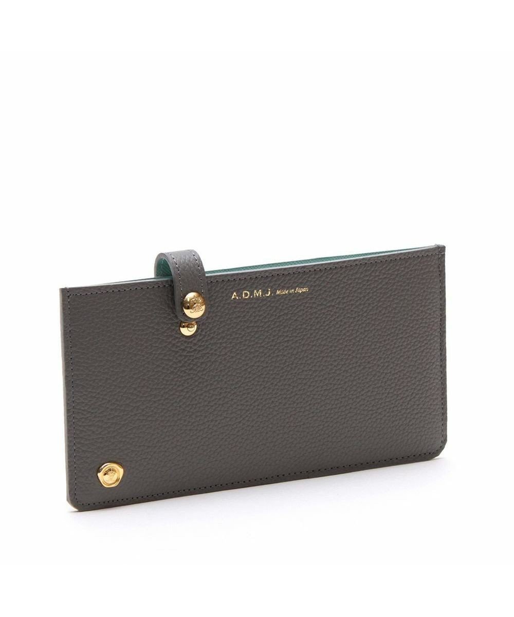 【アクセソワドゥマドモワゼルジャップ/A.D.M.J】の【牛革】Newモーツァルト /スパニッシュレザースリムウォレット インテリア・キッズ・メンズ・レディースファッション・服の通販 founy(ファニー) 　ファッション　Fashion　レディースファッション　WOMEN　財布　Wallets　財布　Wallet　ポケット　Pocket　セメント|ID: prp329100004547344 ipo3291000000032134403