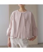 【組曲/KUMIKYOKU】の【KUMIKYOKU NAVY】コンフォータブルドレープ フレアスリーブジャケット 人気、トレンドファッション・服の通販 founy(ファニー) ファッション Fashion レディースファッション Fashion for Women アウター Coat / Outerwear Collection レディースジャケット・軽アウター Jackets ノーカラージャケット / シンプル上品コーデ Collarless Jackets インナー Innerwear オケージョン Occasion Wear コレクション Collection, Seasonal Line コンパクト Compact, Small Size ジャケット Jacket, Outerwear スタイリッシュ Stylish, Fashionable セットアップ Set-Up, Coordinated Outfit トレンド Trend, Trending Now ドレス Dress, One-Piece フォルム Silhouette, Form フォーマル Formal, Dressy フレア Flare, Flared ベスト Vest, Waistcoat A/W・秋冬 Autumn/Winter 2022年 2022 S/S・春夏 SS, Spring/Summer, Warm Season 2022-2023秋冬・A/W Autumn/Winter 2022–23 AW22–23 夏 Summer エレガント 上品 Elegant セレモニー Ceremony 入学式 Entrance Ceremony 卒業式 Graduation Ceremony 結婚式 Wedding thumbnail シャンパンピンク系|ID: prp329100004547375 ipo3291000000034237470