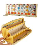 【ツモリチサト キャリー/tsumori chisato CARRY】のエポネコメッシュ ラウンドファスナー長財布 イエロー|ID: prp329100004547451 ipo3291000000032135479