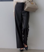 【23区/NIJYUSANKU】の【セットアップ対応】ラフィーネウール ワイドパンツ 人気、トレンドファッション・服の通販 founy(ファニー) ファッション Fashion レディースファッション WOMEN セットアップ Setup パンツ Pants ジャケット Jacket ストレッチ Stretch スーツ Suit セットアップ Set Up センター Center タイトスカート Tight Skirt フレア Flare ベーシック Basic 無地 Plain Color ワイド Wide A/W・秋冬 Aw・Autumn/Winter・Fw・Fall-Winter S/S・春夏 Ss・Spring/Summer 夏 Summer エレガント 上品 Elegant ビジネス 仕事 通勤 Business |ID:prp329100004547457
