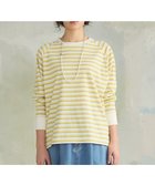 【ジェイプレスヨークストリート/J.PRESS YORK STREET】の【WOMEN】レトロボーダードルマン Tシャツ イエロー系1|ID: prp329100004547514 ipo3291000000033553235