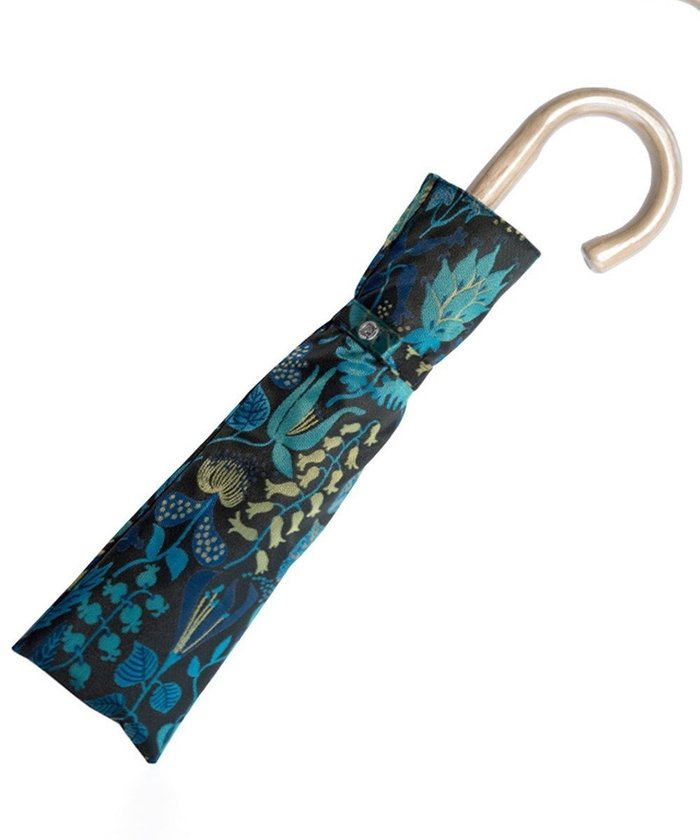 【槇田商店/Makita shoten】の【晴雨兼用 UVカット】Stig Lindberg HERBARIUM ブルー 折りたたみ傘 インテリア・キッズ・メンズ・レディースファッション・服の通販 founy(ファニー) https://founy.com/ ファッション Fashion レディースファッション WOMEN 傘 / レイングッズ Umbrellas/Rainwear 傘 Umbrella スポーツ Sports 日傘 Parasol エレガント 上品 Elegant |ID: prp329100004547618 ipo3291000000032137072