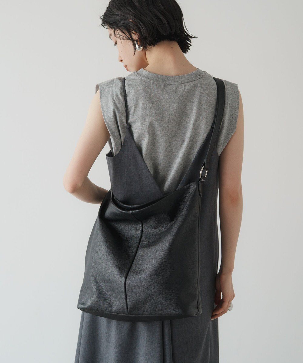 【ラシット/russet】のソフトレザーワンショルダーバッグ(CE-1506) インテリア・キッズ・メンズ・レディースファッション・服の通販 founy(ファニー) 　雑誌掲載アイテム　Magazine Items　ファッション雑誌　Fashion Magazines　クラッシィ　CLASSY.　ファッション　Fashion　レディースファッション　Ladies' Fashion Online　5月号　May Issue　傘　Umbrella　ショルダー　Shoulder　財布　Wallet　雑誌　Magazine　チャーム　Charm　トレンド　Trend　定番　Standard　ポケット　Pocket　再入荷　Restock/Back In Stock/Re Arrival　おすすめ　Recommend　日本製　Made In Japan　ビジネス 仕事 通勤　Business　2025年　2025　2025春夏・S/S　Ss,Spring/Summer,2025　Black|ID: prp329100004547750 ipo3291000000032541854