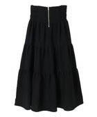 【グリーンパークス/Green Parks】の・ELENCARE DUE リネンライクティアードスカート 人気、トレンドファッション・服の通販 founy(ファニー) ファッション Fashion レディースファッション Fashion for Women スカート Skirts ティアードスカート Tiered Skirts おすすめ Recommended / Our Picks フェミニン Feminine, Girly ポケット Pocket, Pocket Detail リネン Linen, Linen Fabric 夏 Summer 春 Spring S/S・春夏 SS, Spring/Summer, Warm Season thumbnail Black|ID: prp329100004547752 ipo3291000000033595810