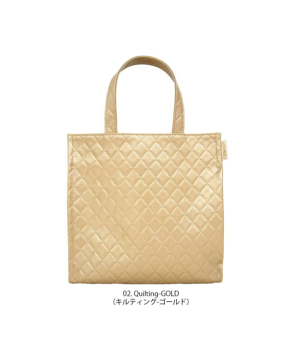 【ルートート/ROOTOTE】の1056【ルートートの定番】LT.スクエア.クラシック-B インテリア・キッズ・メンズ・レディースファッション・服の通販 founy(ファニー) 　ファッション　Fashion　レディースファッション　Ladies' Fashion Online　バッグ　Bag　エナメル　Enamel　カメラ　Camera　キルティング　Quilting　クラシック　Classic　シンプル　Simple　スクエア　Square　定番　Standard　フォーマル　Formal　ポケット　Pocket　マグネット　Magnet　エレガント 上品　Elegant　入学式　Entrance Ceremony　02:キルティング・ゴールド|ID: prp329100004547761 ipo3291000000032618407