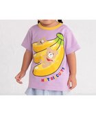 【ミキハウスホットビスケッツ/MIKI HOUSE HOT BISCUITS / KIDS】の【80-120cm】 フルーツモチーフ 半袖Tシャツ パープル|ID: prp329100004547763 ipo3291000000032138504