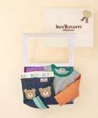 【ミキハウスホットビスケッツ/MIKI HOUSE HOT BISCUITS / KIDS】の長袖Tシャツ&8分丈スパッツギフトセット【BOX付き】 グレー|ID: prp329100004547768 ipo3291000000032138528
