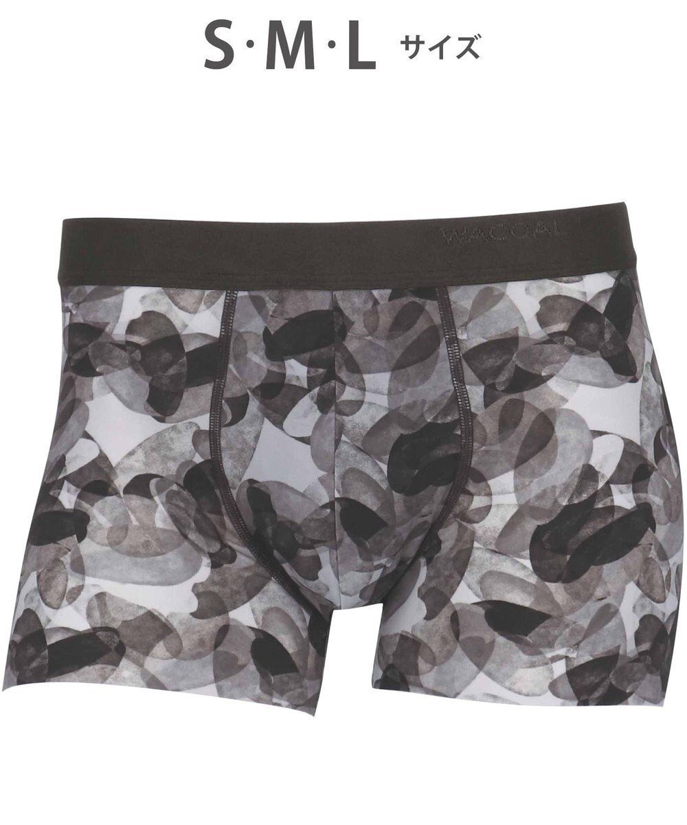 【ワコール/Wacoal / MEN】のWACOAL MEN ボクサーパンツ 【気持ちいいパンツ】 動いてもズレにくい フロントの安定性・快適性 前閉じ 下着 メンズ WT3439 /ワコールメン インテリア・キッズ・メンズ・レディースファッション・服の通販 founy(ファニー) 　ファッション　Fashion　メンズファッション　MEN　ボトムス　Bottoms/Men　アンダー　Under　カッティング　Cutting　抗菌　Antibacterial　ストレッチ　Stretch　トレンド　Trend　なめらか　Smooth　フィット　Fit　フロント　Front　プリント　Print　ベーシック　Basic　メンズ　Mens　再入荷　Restock/Back In Stock/Re Arrival　ダークブラウン|ID: prp329100004547771 ipo3291000000032257883