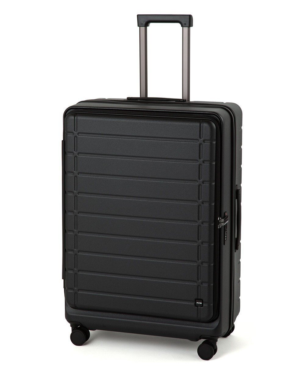 【エースバッグズアンドラゲッジ/ACE BAGS & LUGGAGE】のACE エスカレラ スーツケース 87L 完全フロントオープン 05653 エース 人気、トレンドファッション・服の通販 founy(ファニー) 　ファッション　Fashion　レディースファッション　WOMEN　スーツ　Suits　スタイリッシュ　Stylish　トレンド　Trend　フロント　Front　ポケット　Pocket　リュック　Ruck Sack　再入荷　Restock/Back In Stock/Re Arrival　おすすめ　Recommend　旅行　Travel　スーツケース キャリーケース　Suitcase　 other-1|ID: prp329100004547772 ipo3291000000032138554