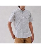 【ジェイ プレス/J.PRESS / MEN】の【クールマックス】サッカーマルチストライプ バンドカラーシャツ ブルー系1|ID: prp329100004547774 ipo3291000000032675260