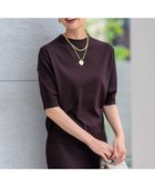 【23区/NIJYUSANKU】の【洗える】ヴィスコースストレッチ 半袖 ニット 人気、トレンドファッション・服の通販 founy(ファニー) ファッション Fashion レディースファッション Fashion for Women トップス・カットソー Cut & Sew Tops ニット Knit Tops & Sweaters 洗える Machine Washable ストレッチ Stretch, Stretchy Fabric セーター Sweater, Knitwear 人気 Popular, Best Seller 半袖 Short Sleeve, Half Sleeve モックネック Mock Neck, Short Turtleneck A/W・秋冬 Autumn/Winter おすすめ Recommended / Our Picks 2024年 2024 エレガント 上品 Elegant 2024-2025秋冬・A/W Autumn/Winter 2024–25 AW24–25 thumbnail ダークブラウン系|ID: prp329100004547802 ipo3291000000034311133