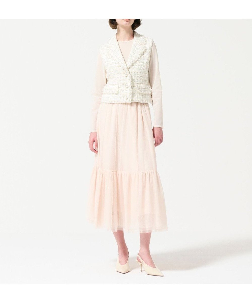 【グレース コンチネンタル/GRACE CONTINENTAL】のツイードベスト 人気、トレンドファッション・服の通販 founy(ファニー) 　ファッション　Fashion　レディースファッション　Fashion for Women　アウター　Coat / Outerwear Collection　トップス・カットソー　Cut & Sew Tops　ベスト&ジレ / 重ね着スタイル　Vests & Gilets　クラシカル　Classical, Vintage-Inspired　コンパクト　Compact, Small Size　ツイード／ツィード　Choker, Choker Necklace　ツイード　Twill, Twill Weave　テーラード　Tailored, Tailored Fit　トレンド　Trend, Trending Now　パール　Pearl, Pearl Accent　ベスト　Vest, Waistcoat　夏　Summer　S/S・春夏　SS, Spring/Summer, Warm Season　A/W・秋冬　Autumn/Winter　 other-1|ID: prp329100004547806 ipo3291000000033683159