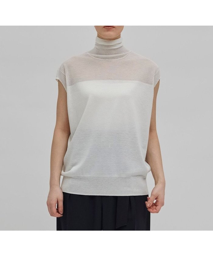 【ベイジ,/BEIGE,】の【洗える】CARNOT / バイカラーニット インテリア・キッズ・メンズ・レディースファッション・服の通販 founy(ファニー) https://founy.com/ ファッション Fashion レディースファッション Fashion for Women トップス・カットソー Cut & Sew Tops ニット Knit Tops & Sweaters アンサンブル Ensemble Set インナー Innerwear シアー Sheer, See-Through シルク Silk, 100% Silk ジャケット Jacket, Outerwear ストレッチ Stretch, Stretchy Fabric セーター Sweater, Knitwear タートルネック Turtleneck, High Neck ドレープ Drape, Draping Fabric パーカー Hoodie, Parka 再入荷 Restock / Back in Stock 夏 Summer 春 Spring S/S・春夏 SS, Spring/Summer, Warm Season 洗える Machine Washable |ID: prp329100004547843 ipo3291000000032676221
