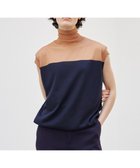 【ベイジ,/BEIGE,】の【洗える】CARNOT / バイカラーニット Navy×Camel|ID: prp329100004547843 ipo3291000000034309199