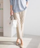 【ジェイ プレス/J.PRESS】の【WEB限定カラーあり・洗える】セルロースリネンストレッチ テーパード パンツ ベージュ系|ID: prp329100004547844 ipo3291000000032640140