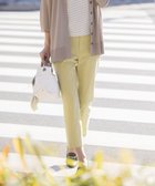 【ジェイ プレス/J.PRESS】の【WEB限定カラーあり・洗える】セルロースリネンストレッチ テーパード パンツ イエロー系|ID: prp329100004547844 ipo3291000000032640141
