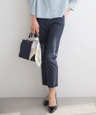 【ジェイ プレス/J.PRESS】の【WEB限定カラーあり・洗える】セルロースリネンストレッチ テーパード パンツ ネイビー系|ID: prp329100004547844 ipo3291000000032640143