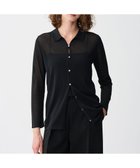 【アンクレイヴ/uncrave】の【手洗い可】シアーコットン ポロニット ブラック|ID: prp329100004547852 ipo3291000000032652627