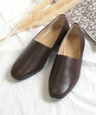 【ポインター/Pointer】の日本製 サイドVカットパンプス ブラウン|ID: prp329100004547870 ipo3291000000033669258