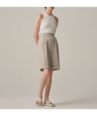 【アンクレイヴ/uncrave】のヘリンボーン リネン ショートパンツ(uncrave WHITE) フラックスA|ID: prp329100004547879 ipo3291000000032542845