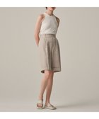 【アンクレイヴ/uncrave】のヘリンボーン リネン ショートパンツ(uncrave WHITE) フラックスA|ID: prp329100004547879 ipo3291000000034274418