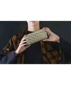 【ミヤビヤ/MIYABIYA】のLa quoh with kirakaracho 南蛮七宝 エンボスレザーL字財布 利休白茶金色|ID: prp329100004547881 ipo3291000000032686503