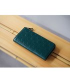 【ミヤビヤ/MIYABIYA】のLa quoh with kirakaracho 南蛮七宝 エンボスレザーL字財布 松葉色|ID: prp329100004547881 ipo3291000000032686504