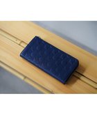【ミヤビヤ/MIYABIYA】のLa quoh with kirakaracho 南蛮七宝 エンボスレザーL字財布 瑠璃紺|ID: prp329100004547881 ipo3291000000032686505