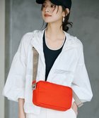 【トプカピ/TOPKAPI】の【Breath TOPKAPI】Freely フリーリー ナイロン ロゴテープ スクエア ショルダーバッグ 人気、トレンドファッション・服の通販 founy(ファニー) ファッション Fashion レディースファッション Fashion for Women バッグ Bags スクエア Square, Square Shape 財布 Wallet, Purse フォルム Silhouette, Form ボックス Boxy, Box Shape ポケット Pocket, Pocket Detail ワンポイント One Point, Statement Accent thumbnail オレンジ|ID: prp329100004547883 ipo3291000000033552891
