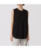 【アイシービー/iCB】の【接触冷感・洗える】コンパクトスムース ノースリーブTシャツ ブラック系|ID: prp329100004547896 ipo3291000000032658832