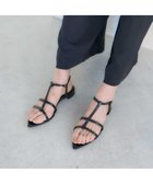 【モード エ ジャコモ/MODE ET JACOMO】のcarino ポインテッドトゥTストラップサンダル ブラック|ID: prp329100004547898 ipo3291000000032139499