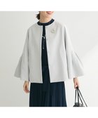 【グリーンパークス/Green Parks】のef-de タック袖ラグランジャケット Light Gray|ID: prp329100004547899 ipo3291000000032453974