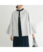 【グリーンパークス/Green Parks】のef-de タック袖ラグランジャケット Light Gray|ID: prp329100004547899 ipo3291000000032659018