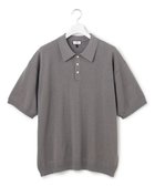 【ジェイプレスヨークストリート/J.PRESS YORK STREET】の【UNISEX】ニットポロシャツ 人気、トレンドファッション・服の通販 founy(ファニー) ファッション Fashion レディースファッション Ladies' Fashion Online トップス・カットソー Tops/Tshirt ニット Knit Tops シャツ/ブラウス Shirts/Blouses ポロシャツ Polo Shirts ユニセックス Unisex インナー Inner フロント Front プリント Print ポロシャツ Polo Shirt リネン Linen 吸水 Water Absorption 夏 Summer 春 Spring S/S・春夏 Ss・Spring/Summer thumbnail グレー系|ID: prp329100004547909 ipo3291000000032559825