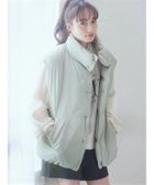 【アースミュージックアンドエコロジー/earth music&ecology】のパファーベスト 人気、トレンドファッション・服の通販 founy(ファニー) ファッション Fashion レディースファッション WOMEN アウター Coat Outerwear ジャケット Jackets ジャケット Jacket スタンド Stand ポケット Pocket A/W・秋冬 Aw・Autumn/Winter・Fw・Fall-Winter thumbnail Light Green|ID: prp329100004548020 ipo3291000000032140484