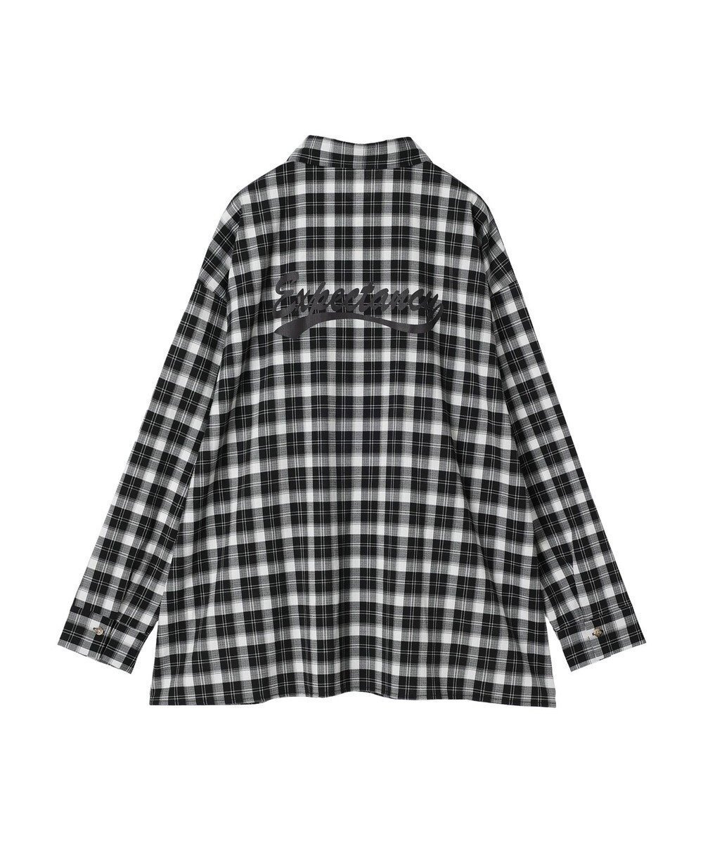 【グリーンパークス/Green Parks】のEGOIST チェックロゴシャツチュニック 人気、トレンドファッション・服の通販 founy(ファニー) 　ファッション　Fashion　レディースファッション　Fashion for Women　ワンピース　Dresses　チュニック　Tunic Tops & Dresses　シンプル　Simple, Minimal　チェック　Check, Plaid, Tartan　チュニック　Tunic, Long Top　プリント　Print, Printed Pattern　ポケット　Pocket, Pocket Detail　リラックス　Relax, Relaxed Fit　A/W・秋冬　Autumn/Winter　 other-1|ID: prp329100004548030 ipo3291000000033606486