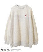 【グリーンパークス/Green Parks】のハリー・ポッター/サガラ刺繍裏毛プルオーバー Oatmeal|ID: prp329100004548054 ipo3291000000032720955