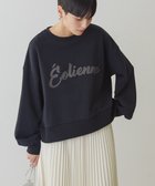 【アメリカンホリック/AMERICAN HOLIC】のチェーン刺繍スウェット Black|ID: prp329100004548056 ipo3291000000033491744