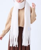 【ムーンバット/MOONBAT】の【美人百花2月号/CanCam/andGIRL掲載】洗える ボリュームマフラー ソフトプレーン 幅40cm オフホワイト|ID: prp329100004548079 ipo3291000000033515734